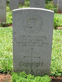 Dar Es Salaam War Cemetery - Archer, J R